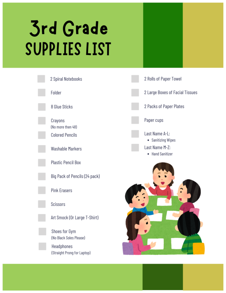 26-27 School Supply Lists
