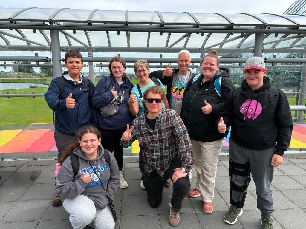 Four Random Lake High School agriculture students/Random Lake FFA members spent a week exploring ICELAND!