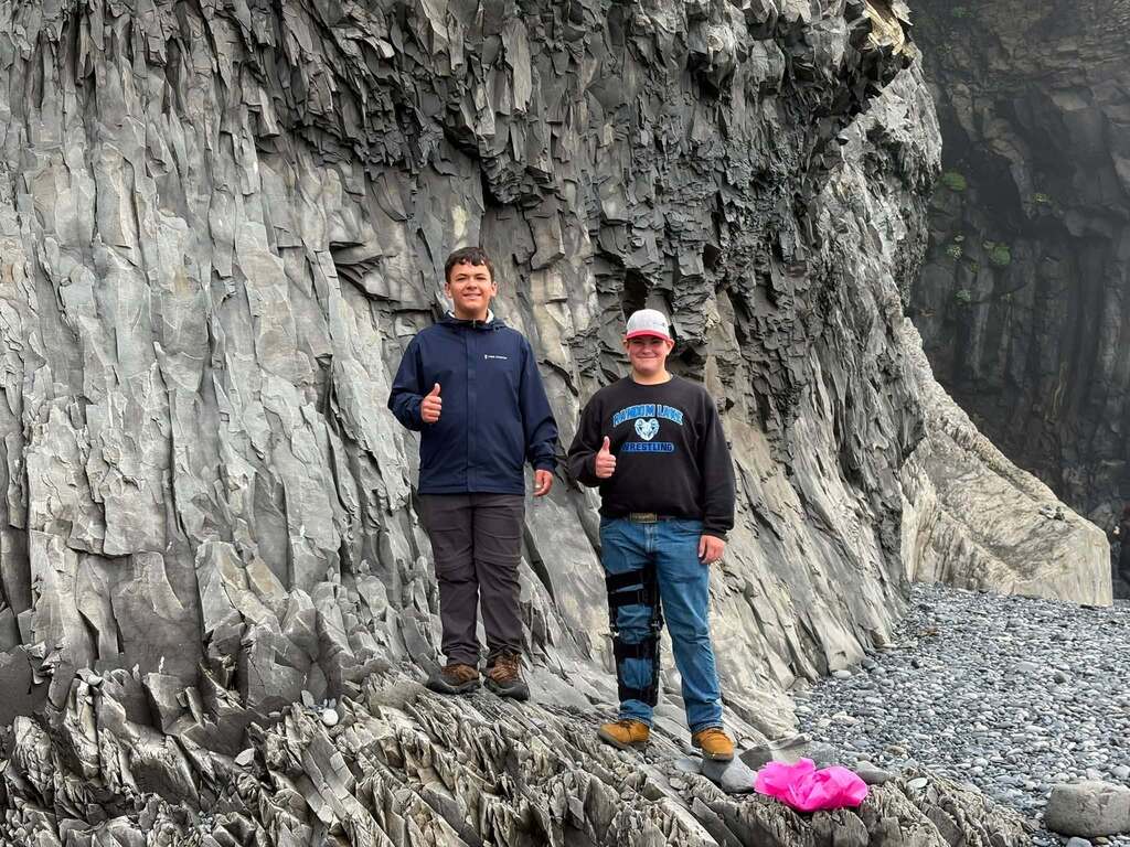 Four Random Lake High School agriculture students/Random Lake FFA members spent a week exploring ICELAND!