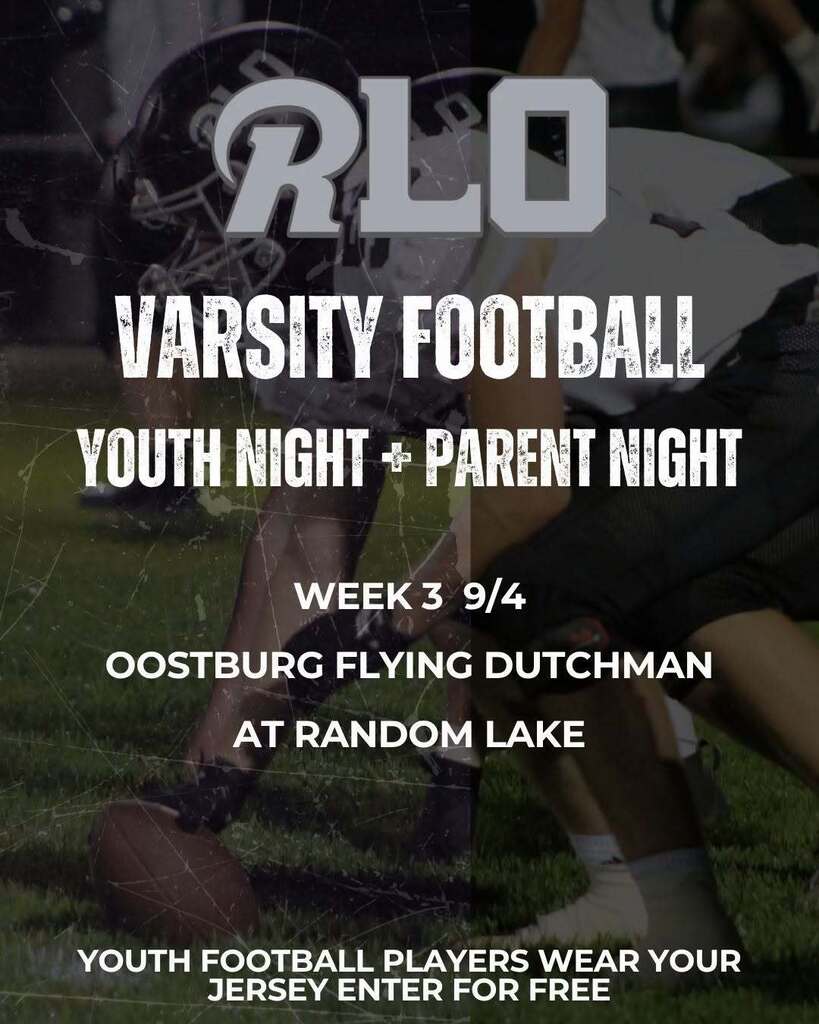 RLO Football Youth Night + Parent Night