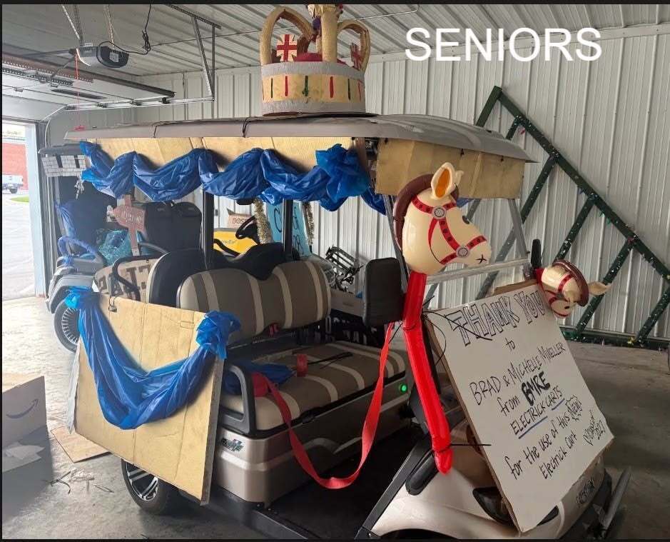 Homecoming Parade Floats!