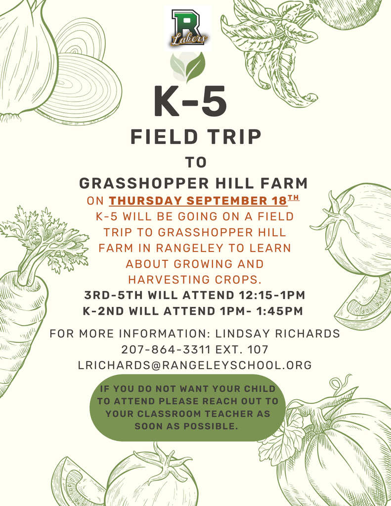 K-5 Field Trip