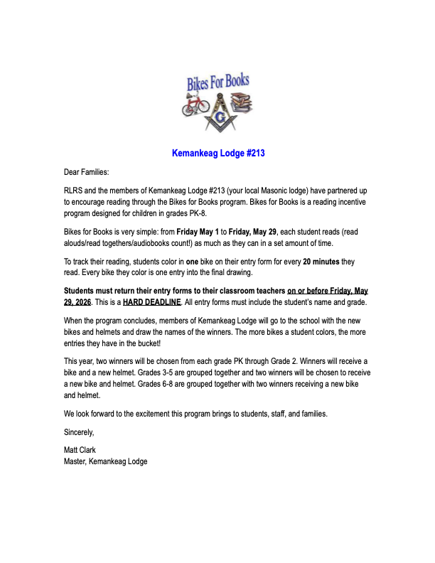 bikes for books 2026