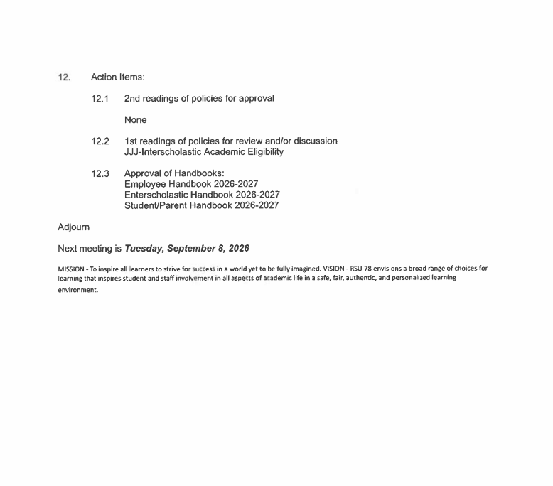 8/4 agenda