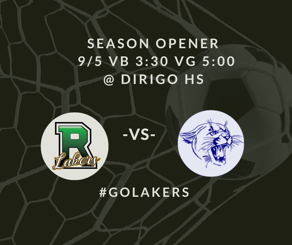 Varsity Soccer season opener against Dirogo Graphic. Contact main office for more information.