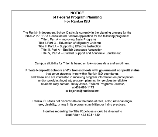 Notice