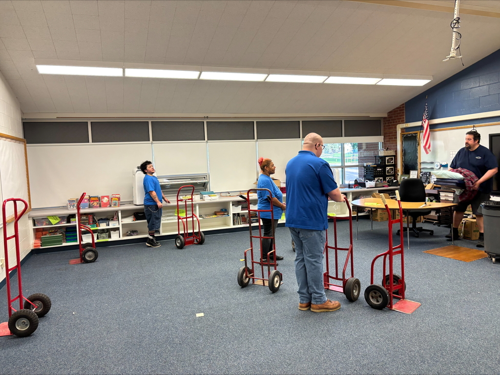 custodial team working