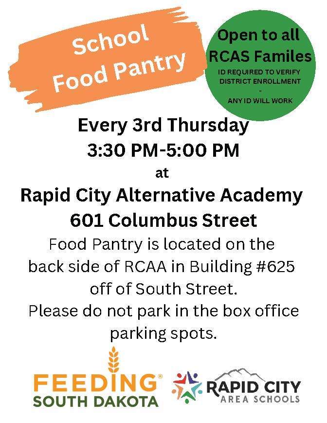 flyer for food pantry 