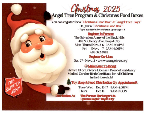 Angel Tree/Food Boxes