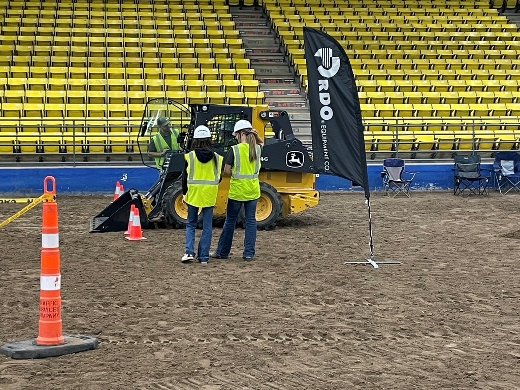 COnstruction camp with bobcat 