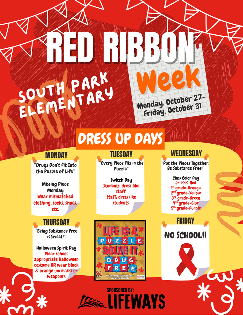 Red Ribbon Dress Up Days