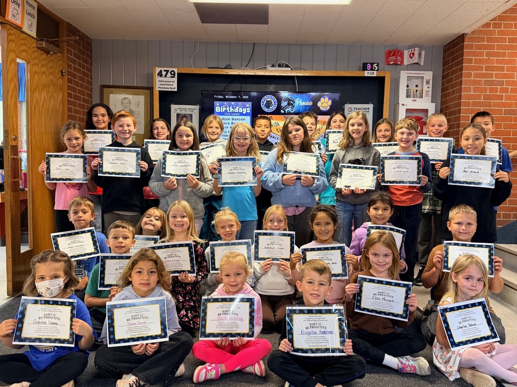 October Habit 1 Winners