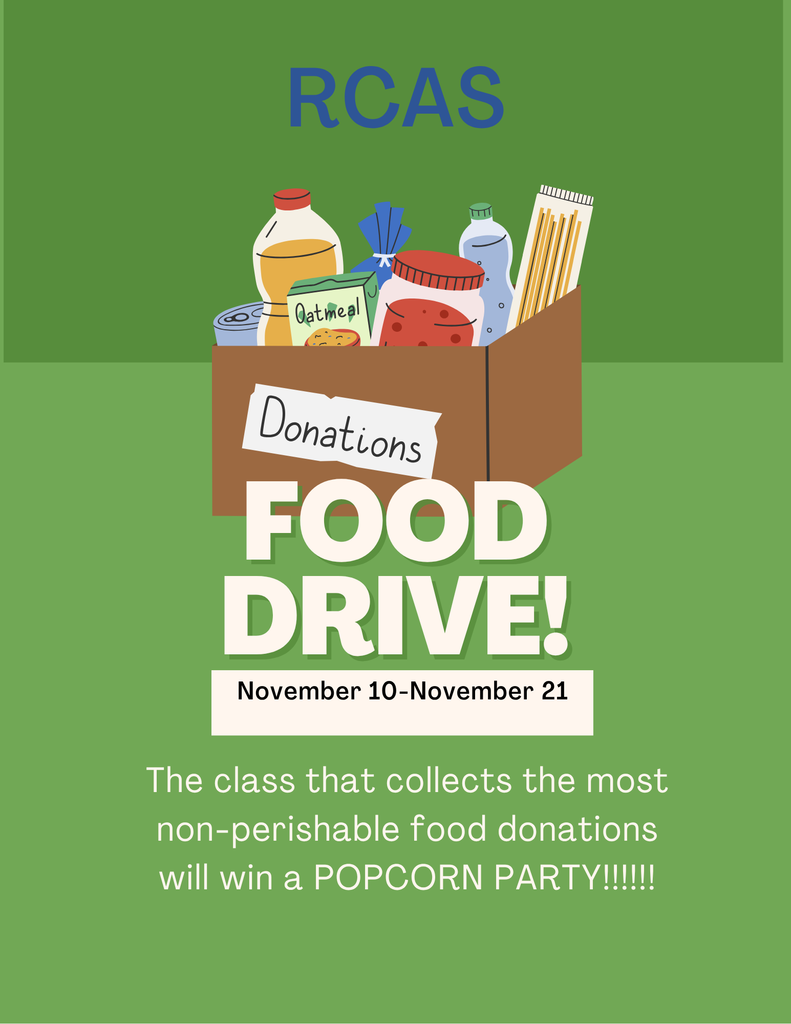 Food drive competition.