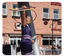 hoop dance