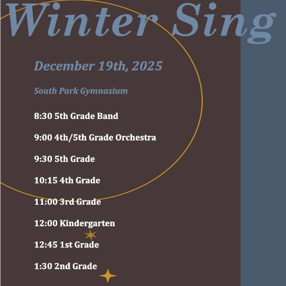 Christmas Program Times