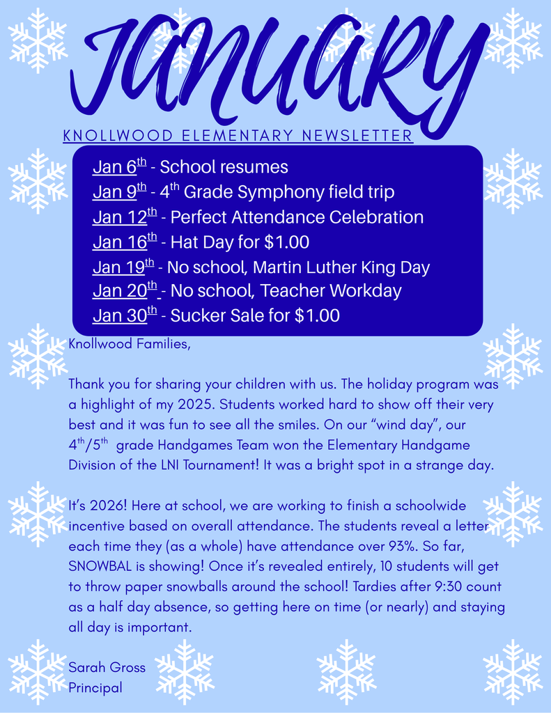 January 2026 Newsletter