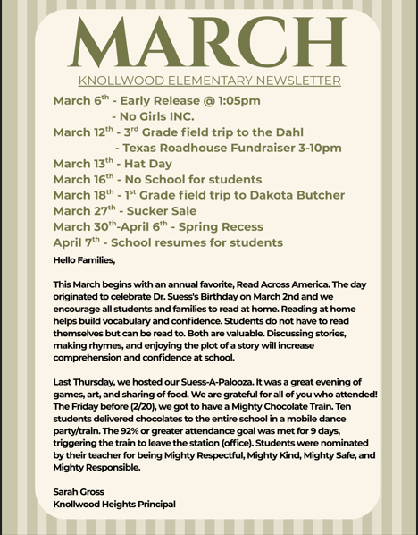 March 2026 Newsletter