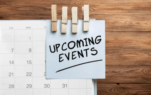 upcoming events