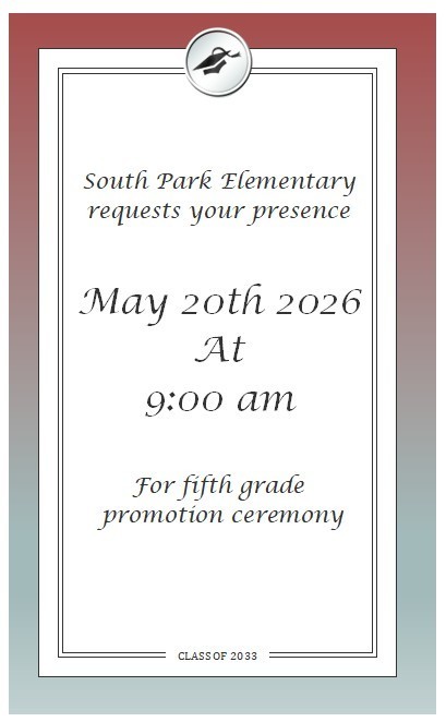 5th Grade Promotion