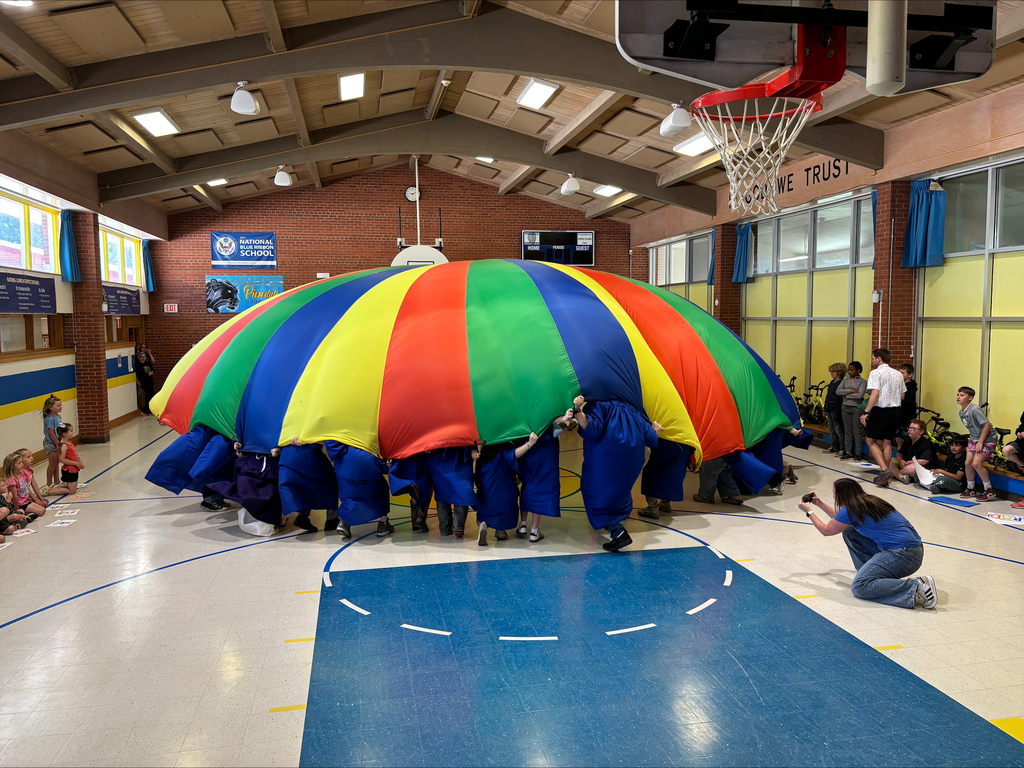 grads with parachute