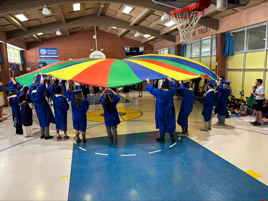 grads with parachute