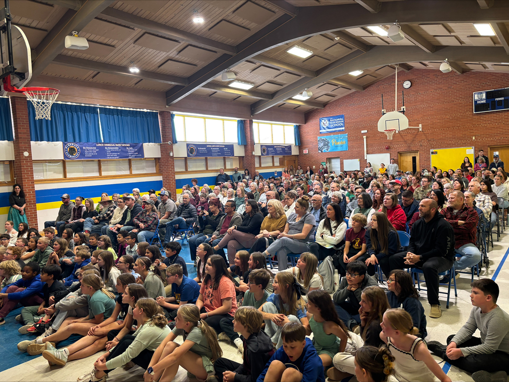 assembly - students sitting