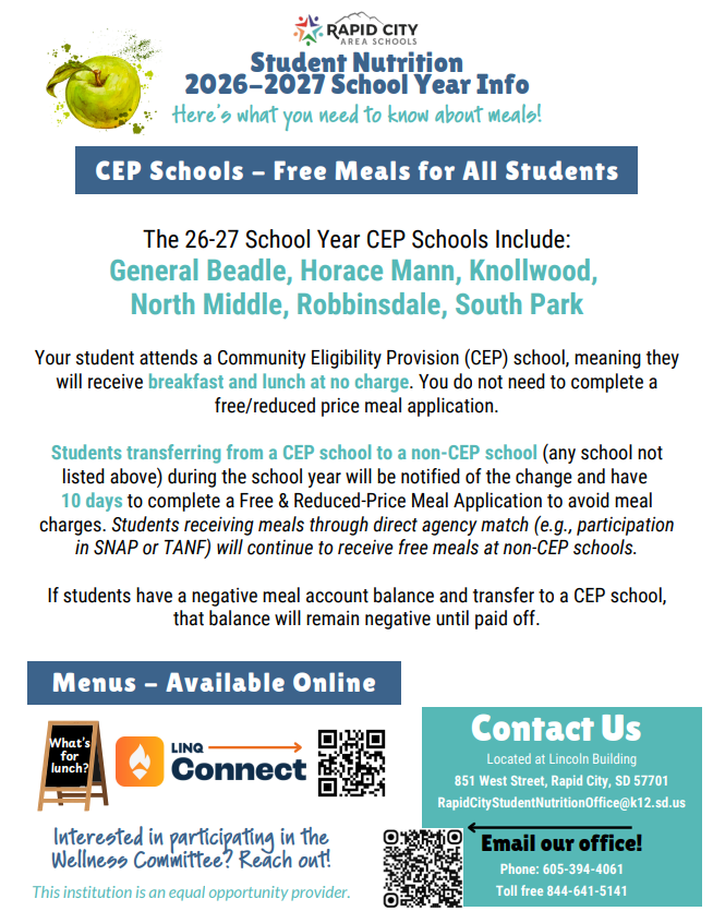 CEP school flyer