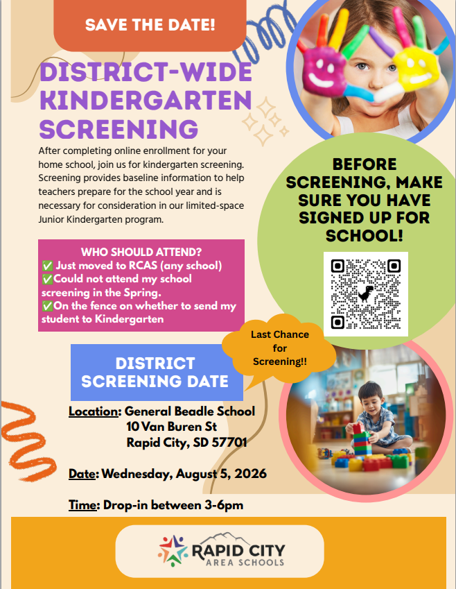GB kindergarten screening