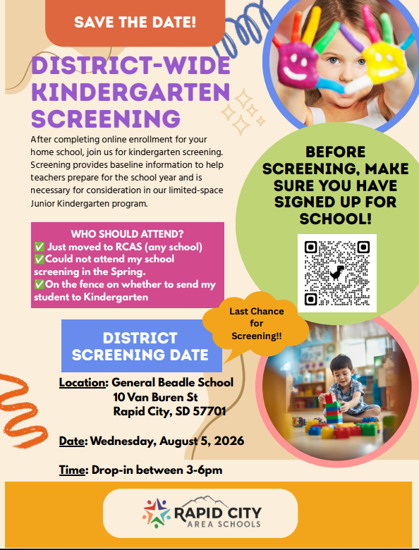 District wide kindergarten screening