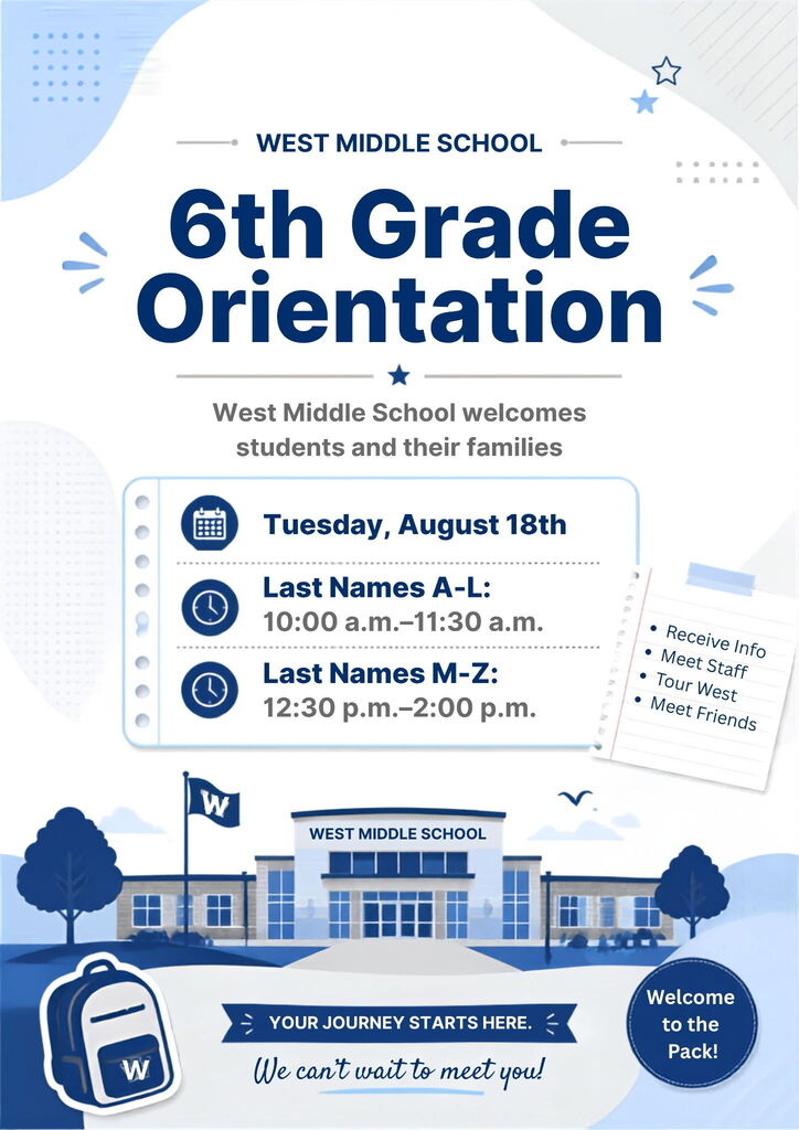 6th Grade Orientation