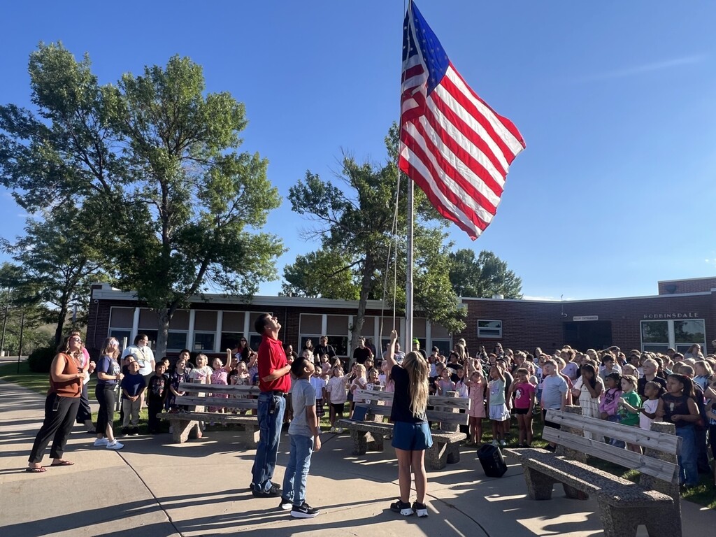 Raising the Flag