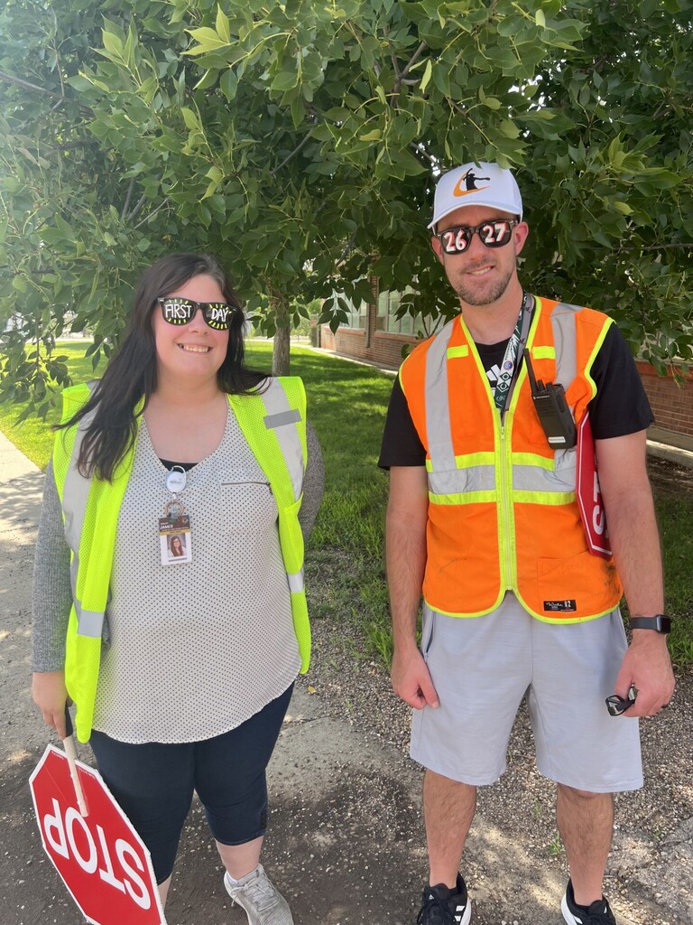 Staff on first day