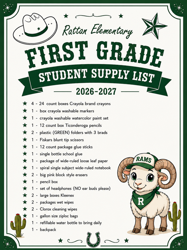 School Supply Lists