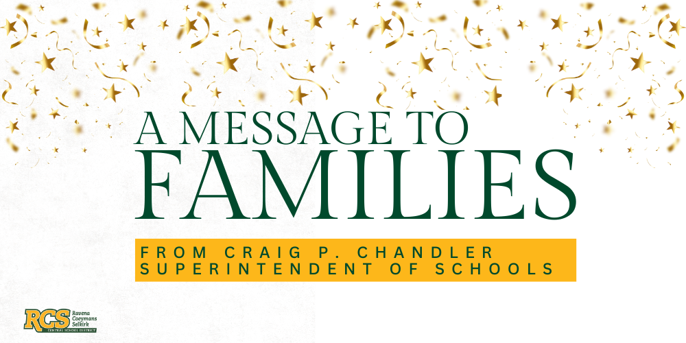 A Message To Families