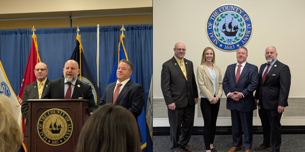 RCS at Albany County Press Conference 