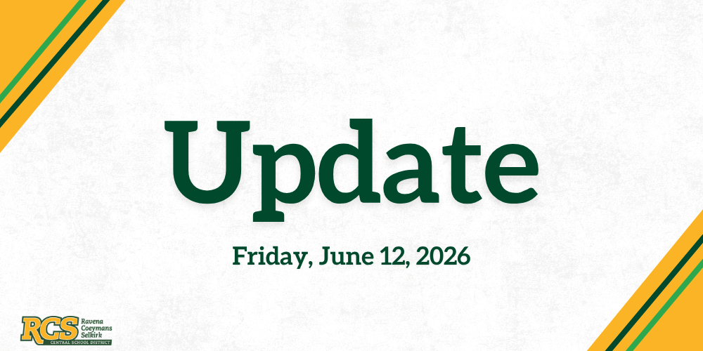 Update Friday, June 12, 2026