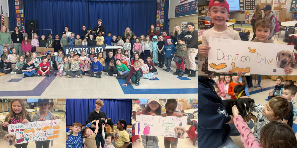 AWB First Graders Launch Pet Food Drive to Learn About Community Helpers