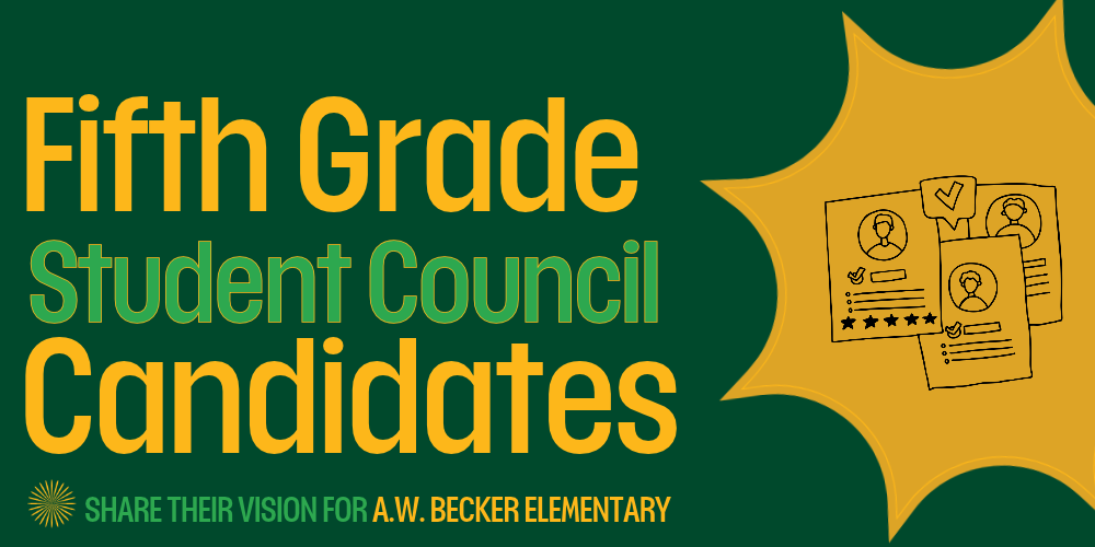 Fifth Grade Candidates Share Their Vision for A.W. Becker