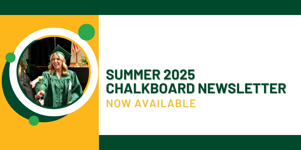 Summer 2025 Chalkboard Newsletter Now Available
