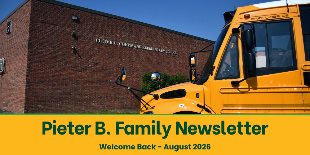 Pieter B. Families - Welcome back letter information 2026