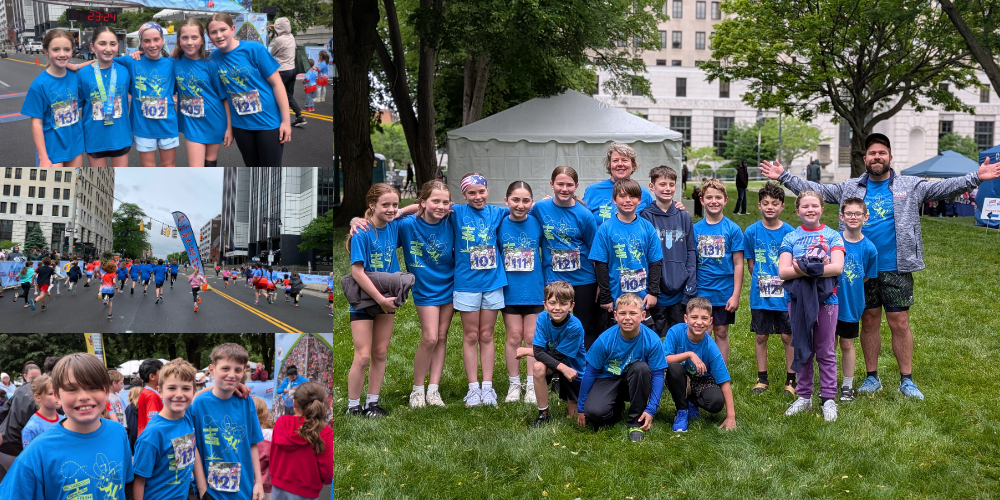 AWB Wackadoodles Running Club Cross the Finish Line at Albany Kids Run