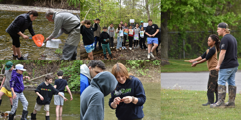 5th Grade Students Release Trout into Local Waters
