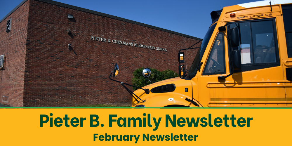  Pieter B. Family Newsletter - School News