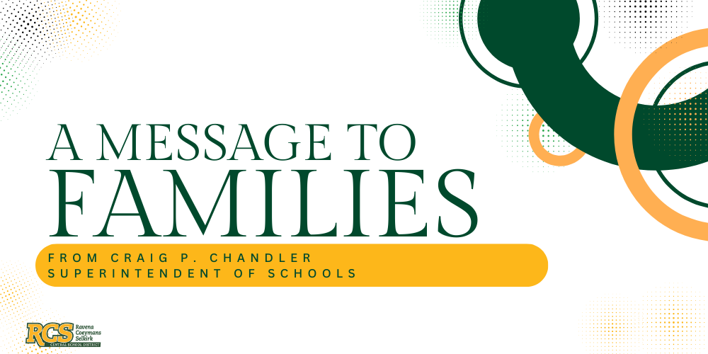 A Message To Families
