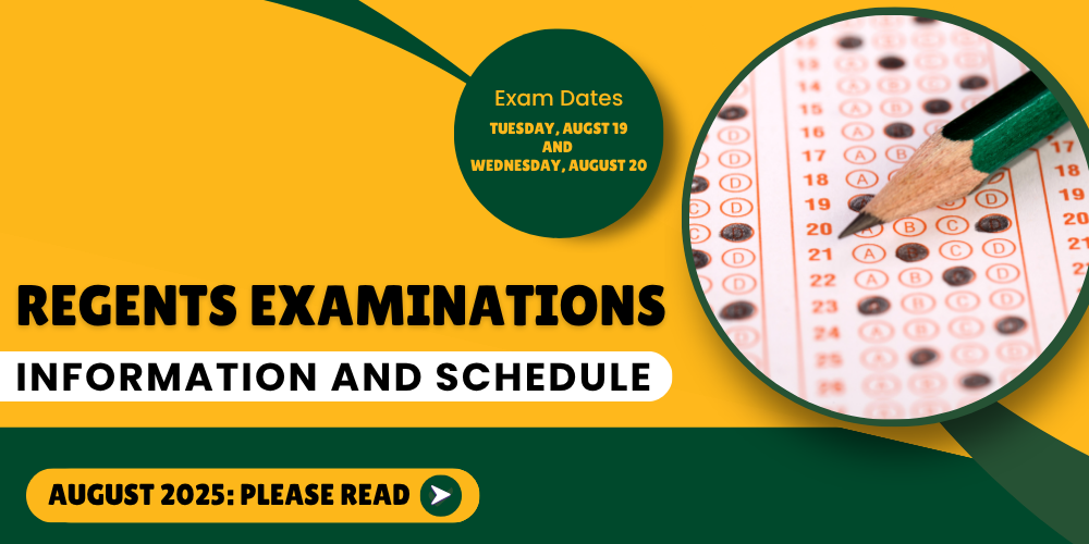 Regents Examinations August 2025