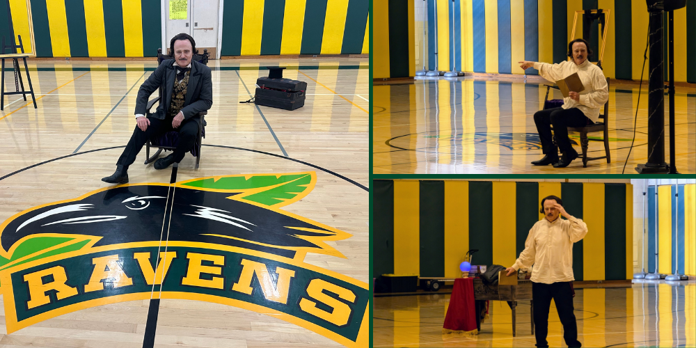 Poe Comes Alive at RCS Middle School