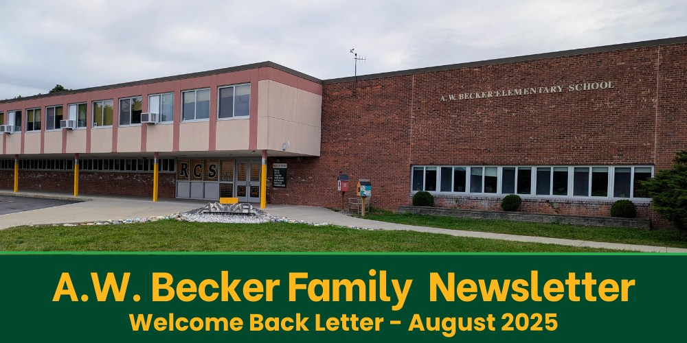 A.W. Becker Family Newsletter