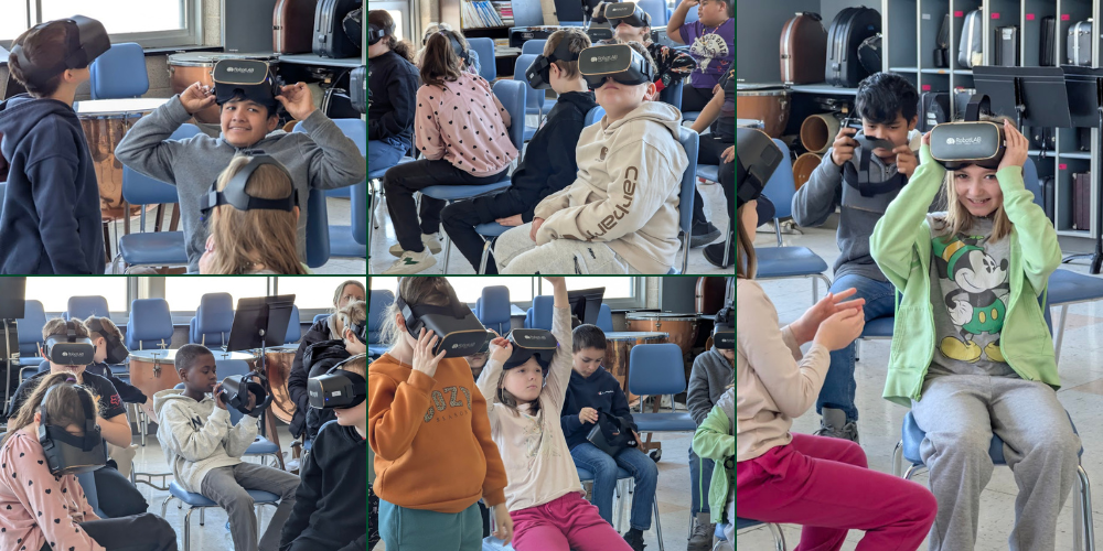 Pieter B. Coeymans Students Explore the World Through Virtual Reality
