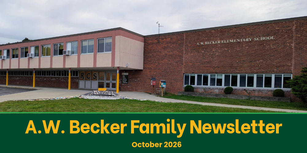 A.W. Becker Family Newsletter October 2026