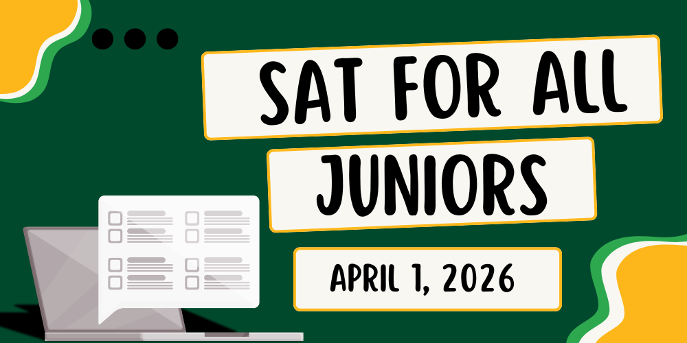 SAT’S FOR ALL RCS JUNIORS ON 4/1/2026
